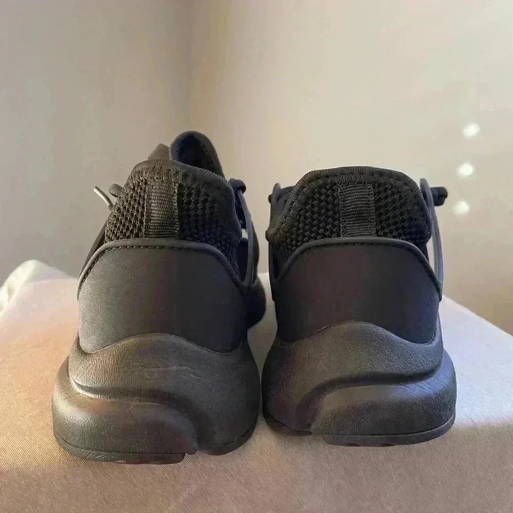 Unnamed Black Slip-on Running Shoes with Laces, Size EU 35, NWOT - Picture 5 of 6